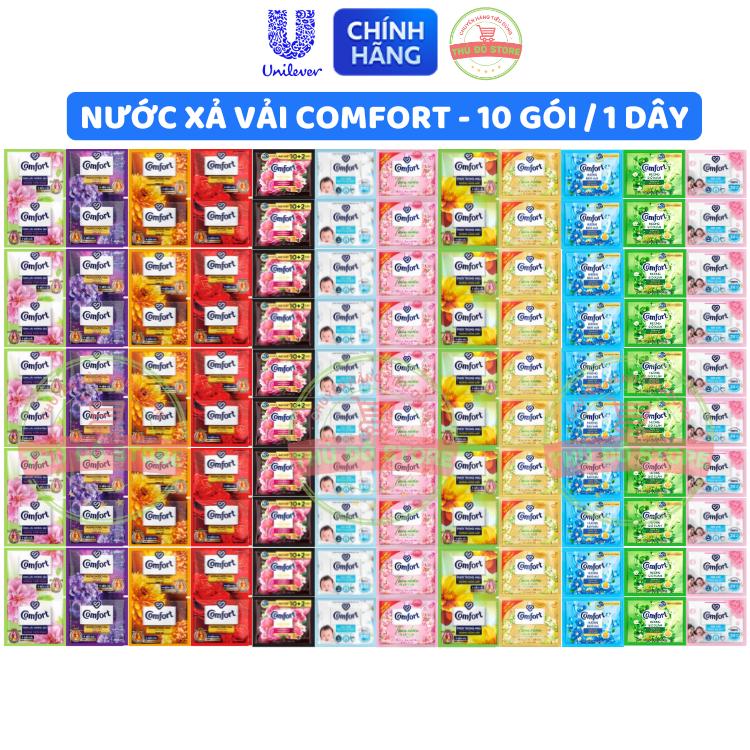  Dây Nước Xả Vải Comfort Tươi Màu Giữ Dáng 