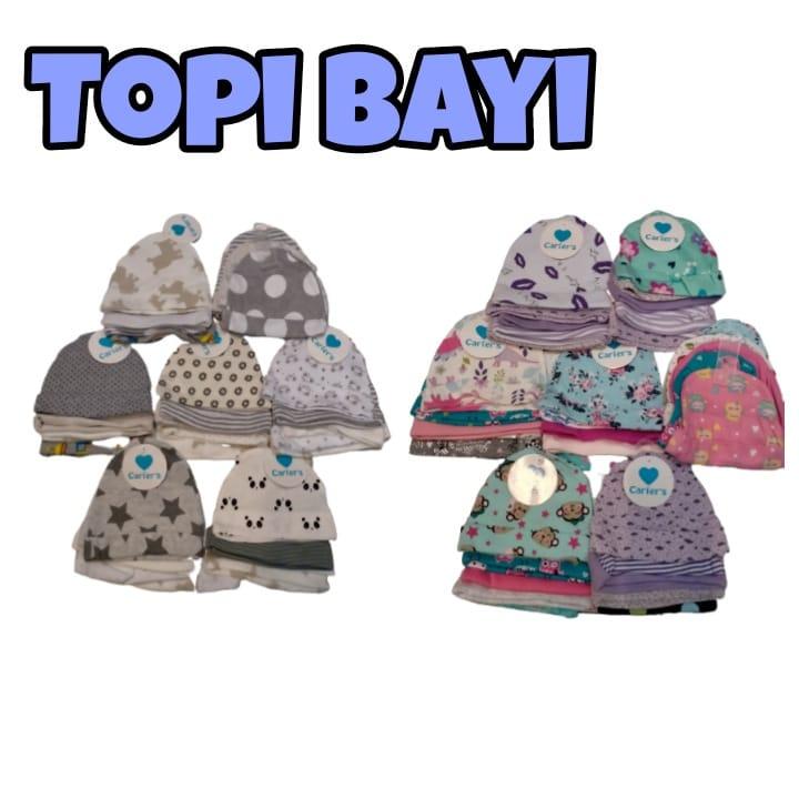 Product Introduction of Topi Bayi Perempuan Laki laki Newborn Baru Lahir Lucu Import 5 in 1 Isi 5 pcs 0