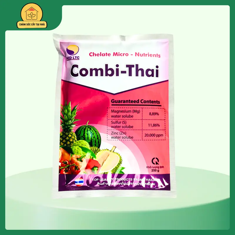 MG- ZN COMBI THÁI LAN (250 gram) Giúp xanh lá, hạn chế vàng lá, thối quả và tăng tỉ lệ đậu trái 0