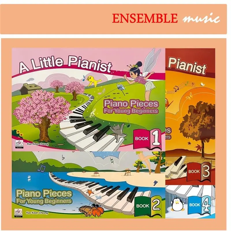 Casual A Little Pianist Piano Pieces For Young Beginners  Book 1, Book 2, Book 3, Book 4