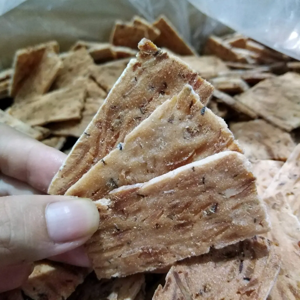 500g bánh dừa trần đặc sản Quảng Nam thơm ngon, giòn béo