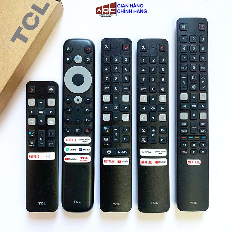 Điều Khiển TV TCL CHÍNH HÃNG Giọng nói micro đời mới Đủ Model Remote Tivi TCL