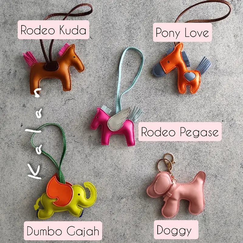 Rodeo Pegase Charm Bag Gantungan Tas Kuda 8