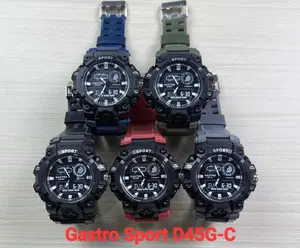 Gastro Sport Random Jam Tangan Pria Tanggal Water Resistant 3 ATM