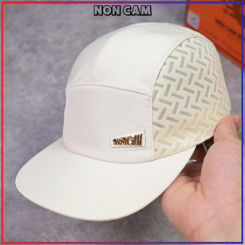 NÓN CAM Cap mũ lưỡi trai 5 tấm lưới x màu be phù hợp nam Nữ đội ôm form siêu mát và êm Hat 2025