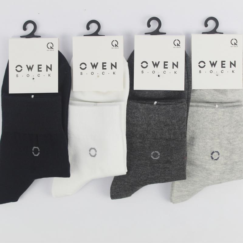 [100% Cotton ] Tất nam cổ cao OWEN