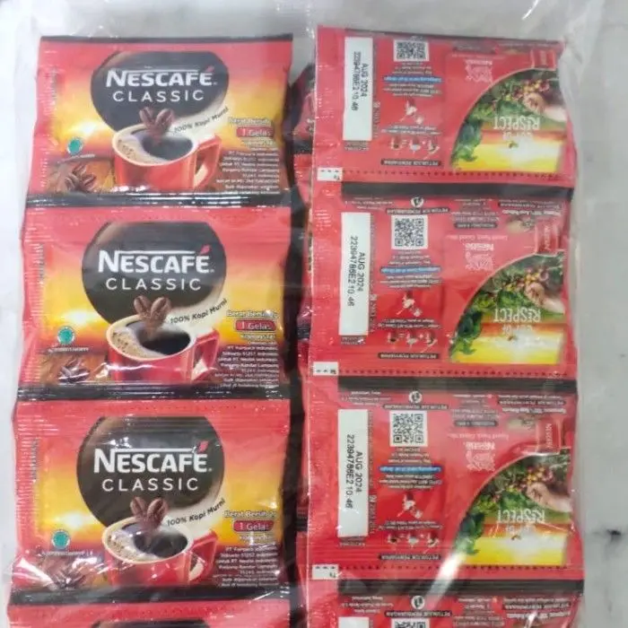 Nescafe Classic Sachet 2gr / 1 pack isi 60 sachet 0