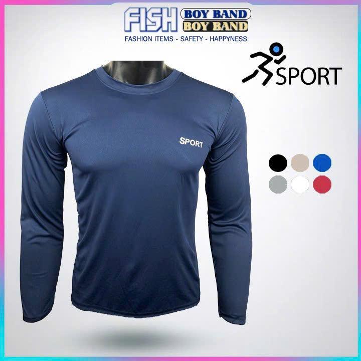 combo 3 áo- combo 5 áo thun giữ nhiệt nam Menswear Cổ Tròn