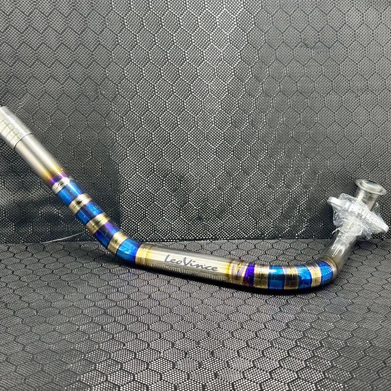 Cổ pô titan Vario, Click 125, 150 đời 2017 vảy thưa phi 27 Phụ Kiện Phụ Tùng