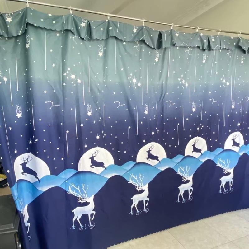 Rido rèm cửa ngăn phòng che nắng , lan can cầu thang , gác xếp ( Tặng Kèm Dây Treo )