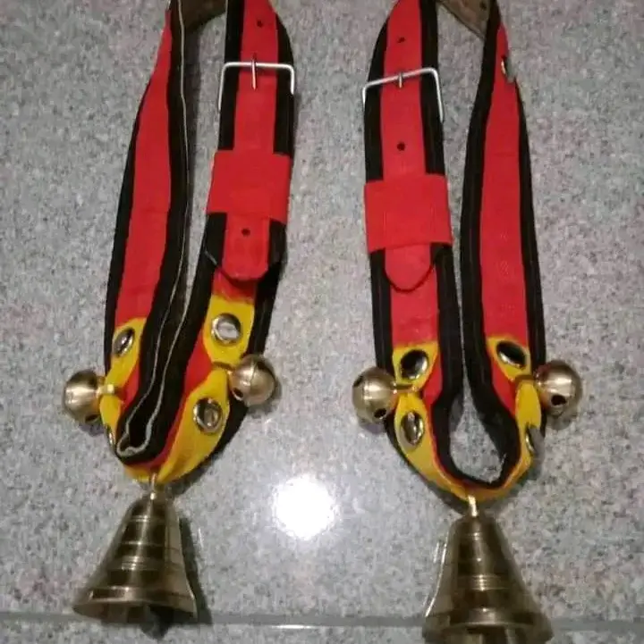 Kalung+lonceng bunyi nyaring cocok untuk di gunakan semua jenis hewan ternak 0