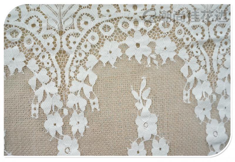 Product Introduction of 34cm Hot Selling Lace Eyelash Lace Clothing Accessories Lace Factory in Stock Wave Lace Embroidery Edge 24