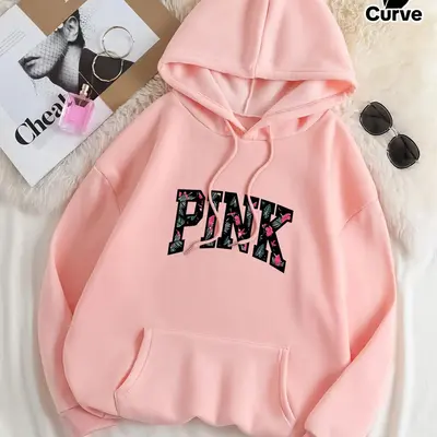 Pink victoria secret hoodie online