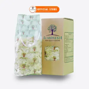 Almonesia Sliced Almond Irisan Almond Mentah