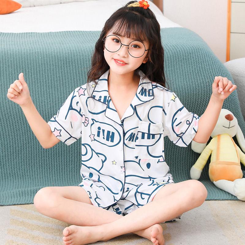 Đồ Ngủ Mỏng Mùa Hè Cho Bé Trai, Bộ Đồ Điều Hòa Không Khí Cho Trẻ Em, Hàng Mới Về, ngắn Tay, Phong Cách Người Nổi Tiếng Trên Internet, Thích Hợp Cho Trẻ Em Lớn, Đồ Mặc Nhà Hoạt Hình, Thiết Kế Hoạt Hình Dễ Thương, Năm 2025, 4038 Phản Hồi Tích Cực 8