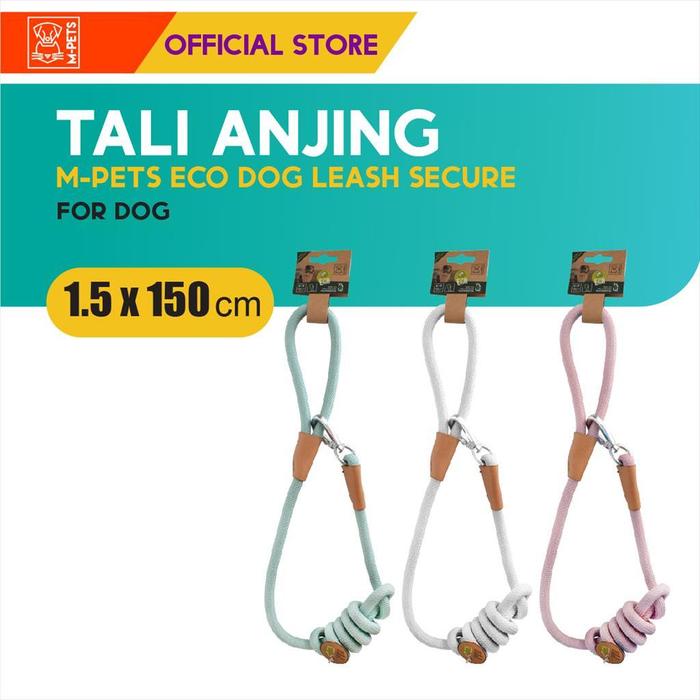 Gambar M-Pets Eco Dog Leash Medium with Secure Lock / Tali Tuntun Anjing dari M-Pets Volk Pets Indonesia Kota Tangerang Tokopedia