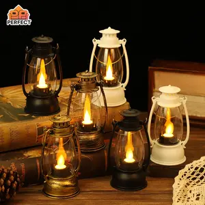 PERFECT Lampu Minyak Kecil/ Kubah Ramadan Lampu Lentera LED/Canping Lamp Lampu Camping Lentera Dekorasi Minimalis Asli Cantik