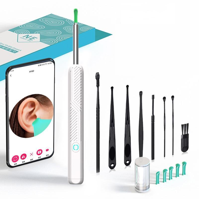Product Introduction of Electric Ear Wax Removal Kit, 1 Box Waterproof Ear Cleaner with Camera & Accessories, Earwax Removal Tool for iPhone & Android Phone 3