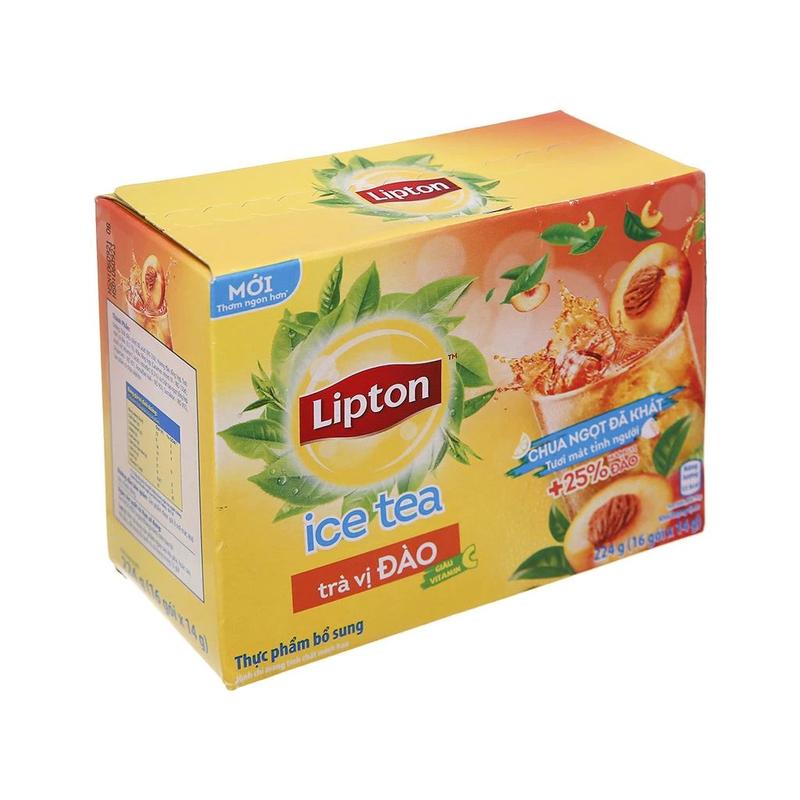 Product Introduction of TRÀ LIPTON HÒA TAN (VỊ CHANH/ĐÀO) Tea 1