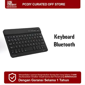 Keyboard Bluetooth Mini Wireless Universal (iOS, Android, Windows) - Tipis & Portable