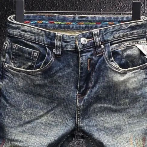 QUẦN JANE NAM [ 986 - CAO CẤP] Menswear Kem Jean Pants Tim 5