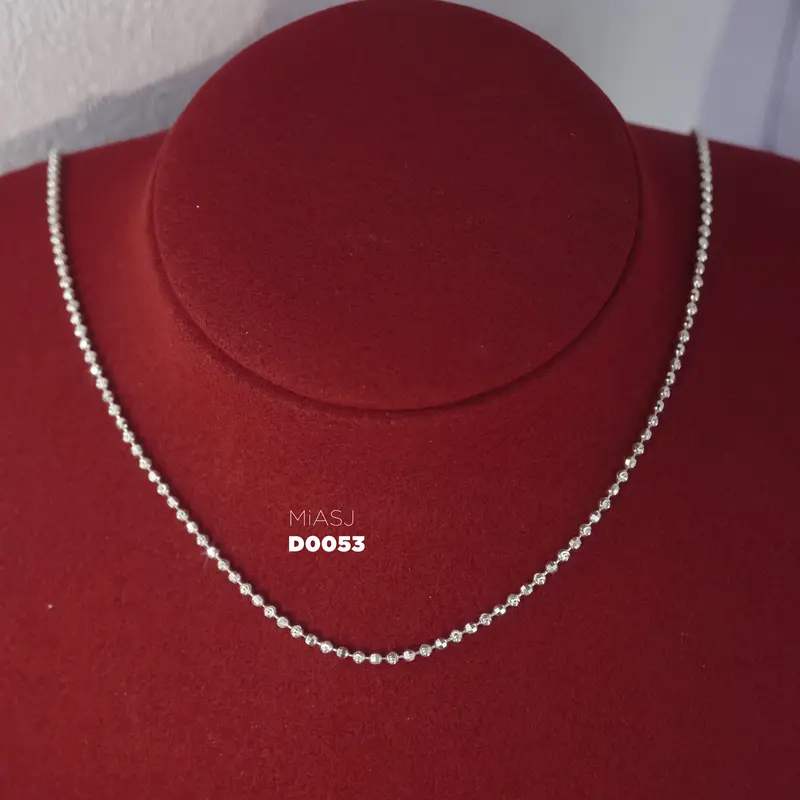 Set dây chuyền kèm mặt Bạc S925 M0172 D0053 | MiASJ Mi.A Trang Sức Bạc 2