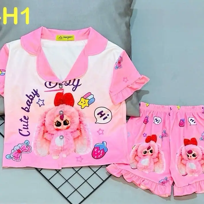 MÃ A18 MẪU PIZAMA ĐÙI BÈO ÁO BÈO CHO BÉ GÁI TỪ 12kg-42kg CHẤT THUN LẠNH CO GIÃN BỐN CHIỀU