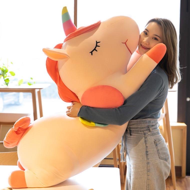 Gấu Bông Ngựa Pony - Thú Nhồi Bông kỳ lân 1 sừng