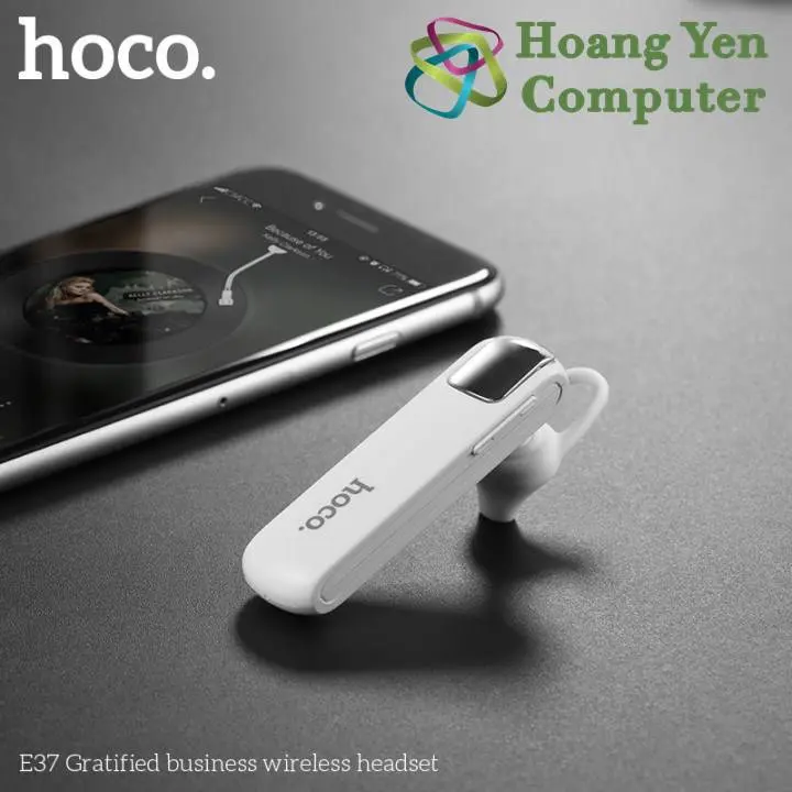 Tai Nghe Bluetooth Hoco E37 Phiên Bản Doanh Nhân V5.0 Pin Siêu Trâu - BH 1 Năm - Hoàng Yến Computer 6