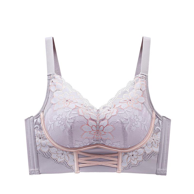 Product Introduction of Small Chest Push up Push up Accessory Breast Push up Temperature-Sensitive Wireless Women's Underwear Adjusting Bra Lace Bra Womenswear Minimalist Basic Comfort 0