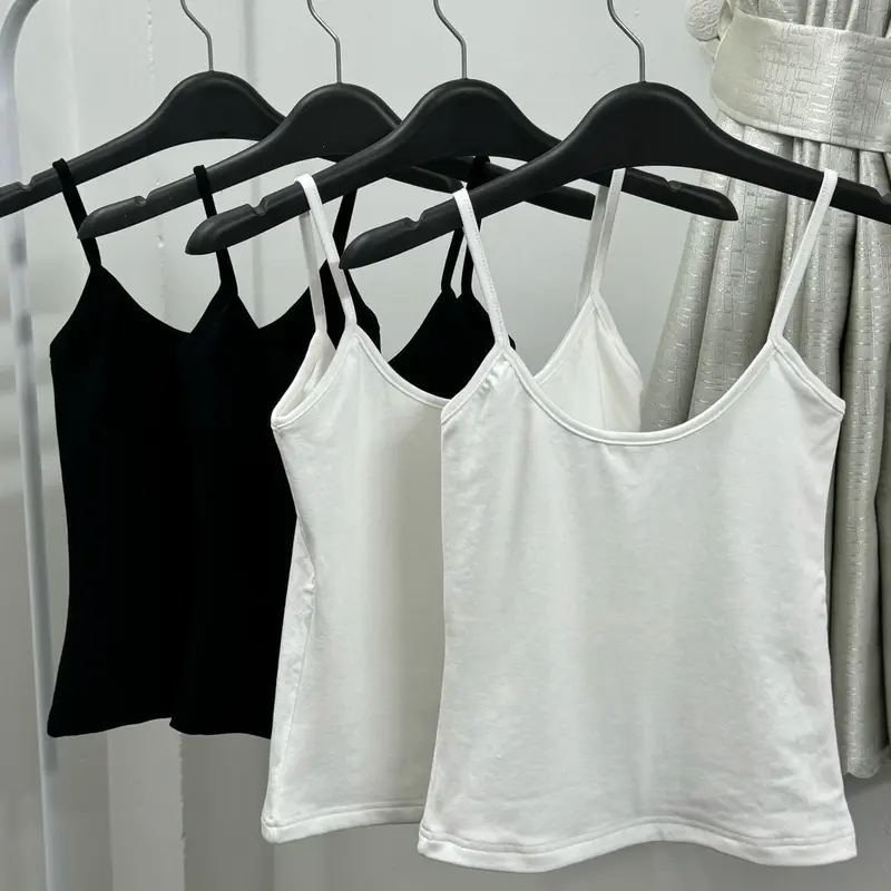 Áo thun hai dây nữ bản nhỏ ️BOINYOUSHOP phong cách sexy cá tính 0