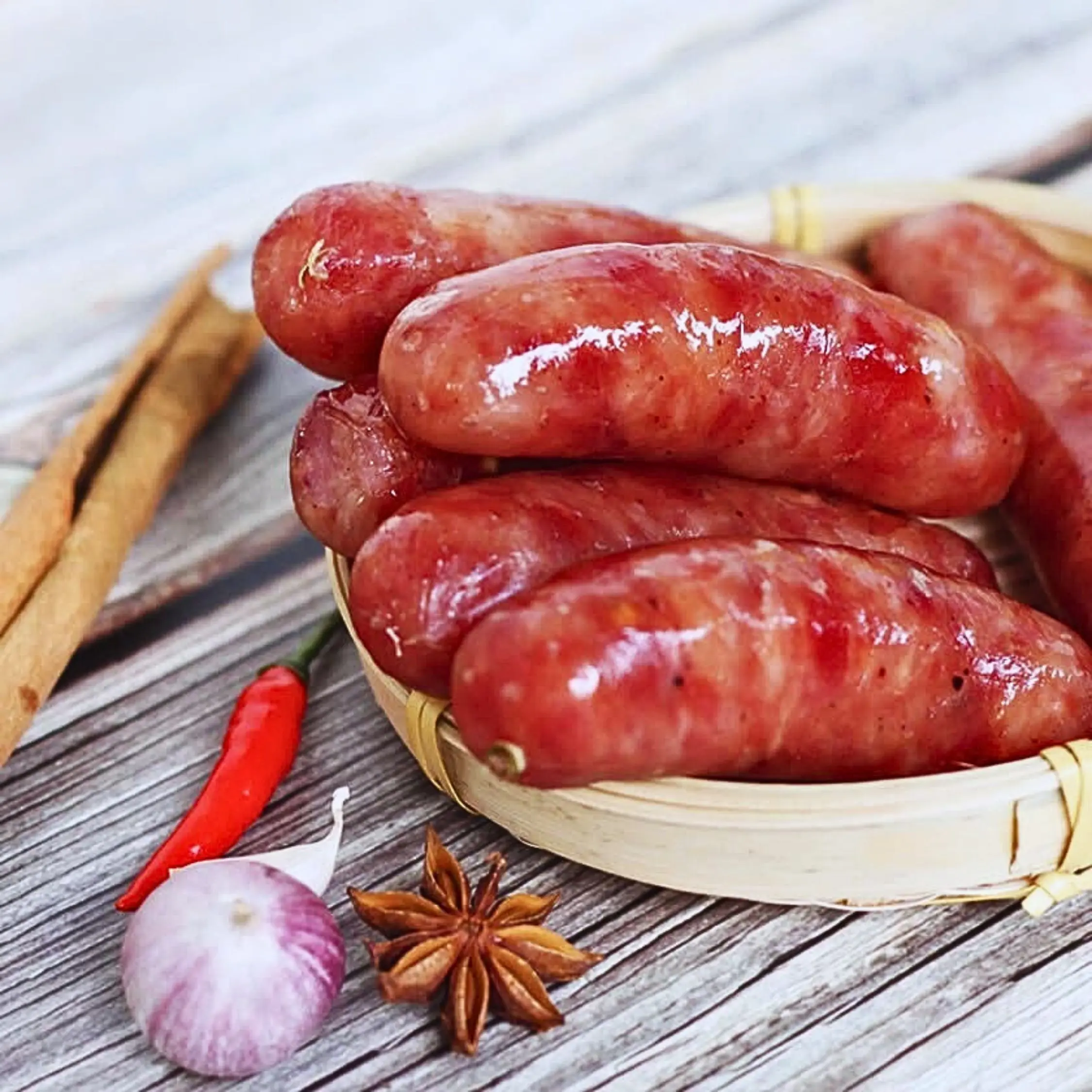 { HAI CHẢ } 500GR LẠP XƯỞNG TƯƠI SẤY KHÔ - VỊ TRUYỀN THỐNG - SẤY KHÔ