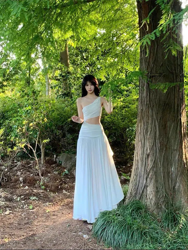 Đầm maxi đi biển hở eo tôn dáng quyến rũ - CAMELIA dress