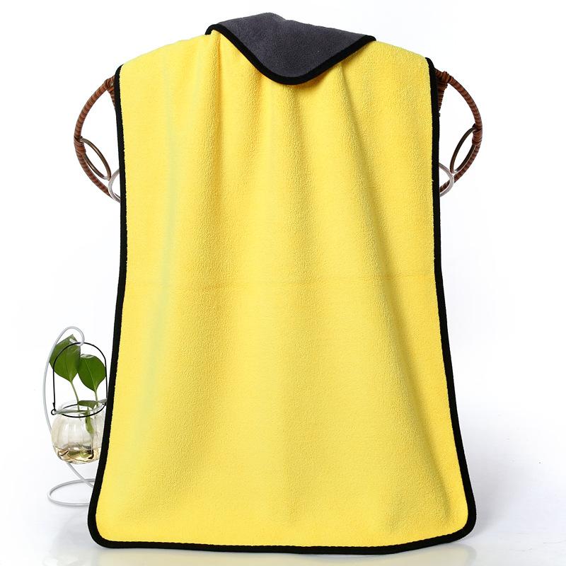 Product Introduction of Pet Supplies Absorbent Towel Large Bath Towel for Dog Cat Bath in Stock Wholesale Thickened Large Towel 2