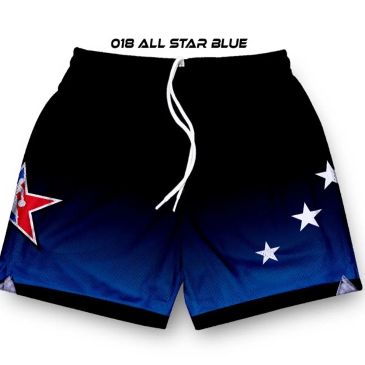 018 All star His grace quality mesh shorts for daily lifestyle wear Menswear Pockets Man Tropical Stylish Tie Casual