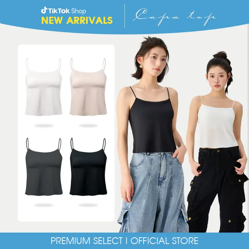 Women Sexy Square Neck Tank Top Summer Y2K Going Out Basic Cami Shirt Sleeveless Camisole for Women Y2K Spaghetti Strap  Trim Slim Fit Basic tank  tops bandeau  tops