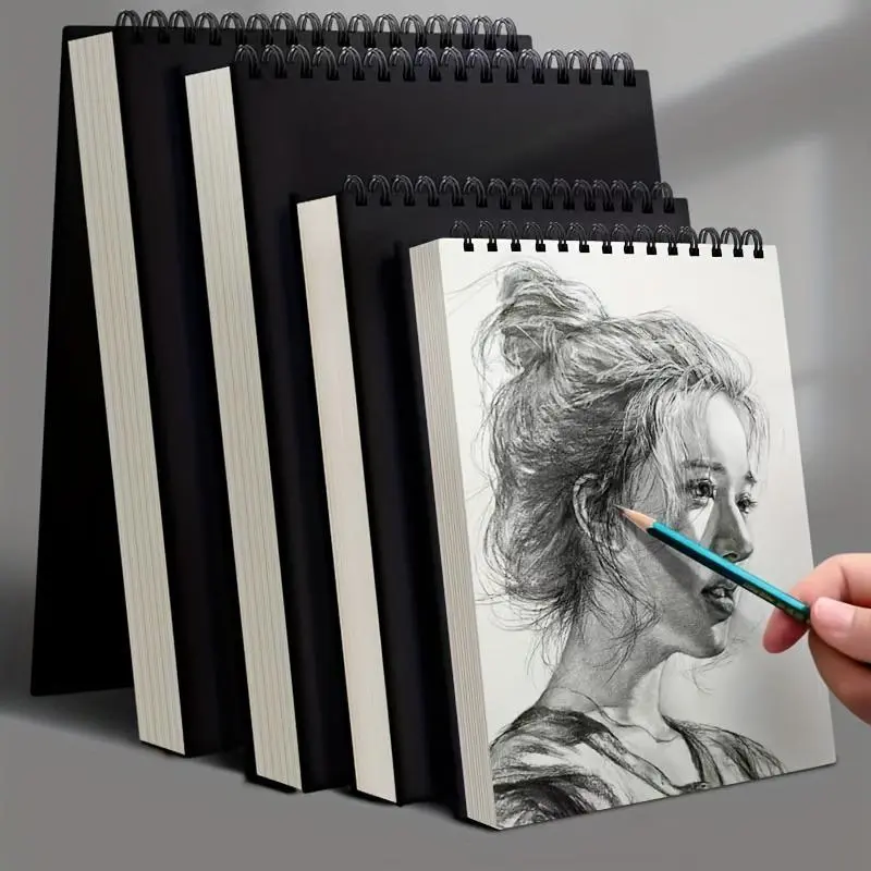 Sketch Book, 1 Count Spiral Sketch Book, 50 Sheets Art Sketch Book, Art Drawing Writing Paper for Adults Beginners Artist 0