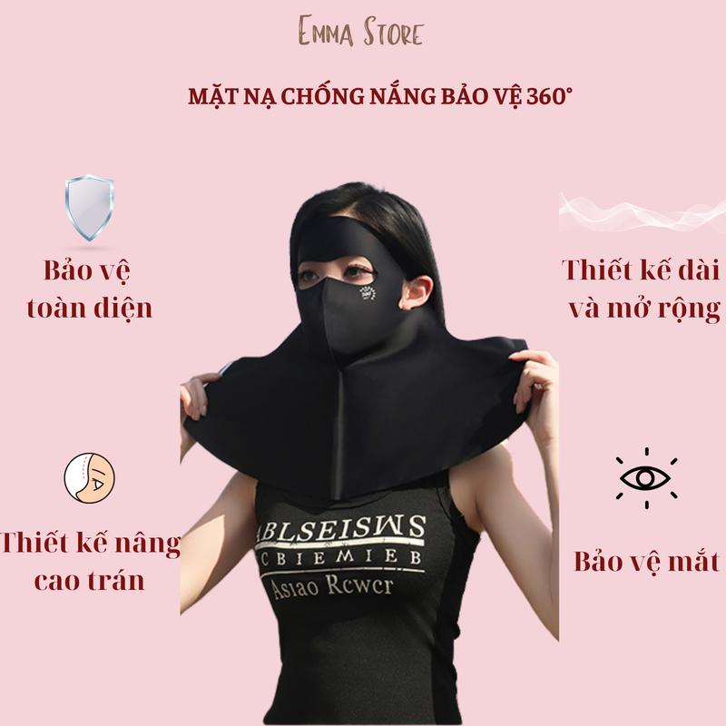 Mặt nạ chống nắng bảo vệ toàn diện, che nắng hiệu quả 360 độ Emma Store 4