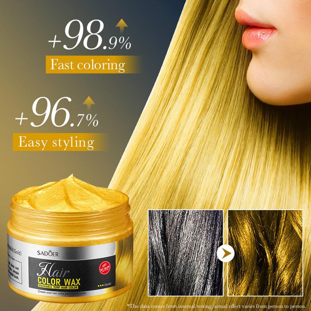 PEWARNA RAMBUT SEKALI PAKAI Warna WAX Styling Tahan Lama | Non Lengket Mudah Dicuci | Temporary Highlight Kerajinan Rambut PEWARNA RAMBUT SEKALI PAKAI Warna WAX Styling Tahan Lama | Non Lengket Mudah Dicuci | Temporary Highlight Kerajinan Rambut