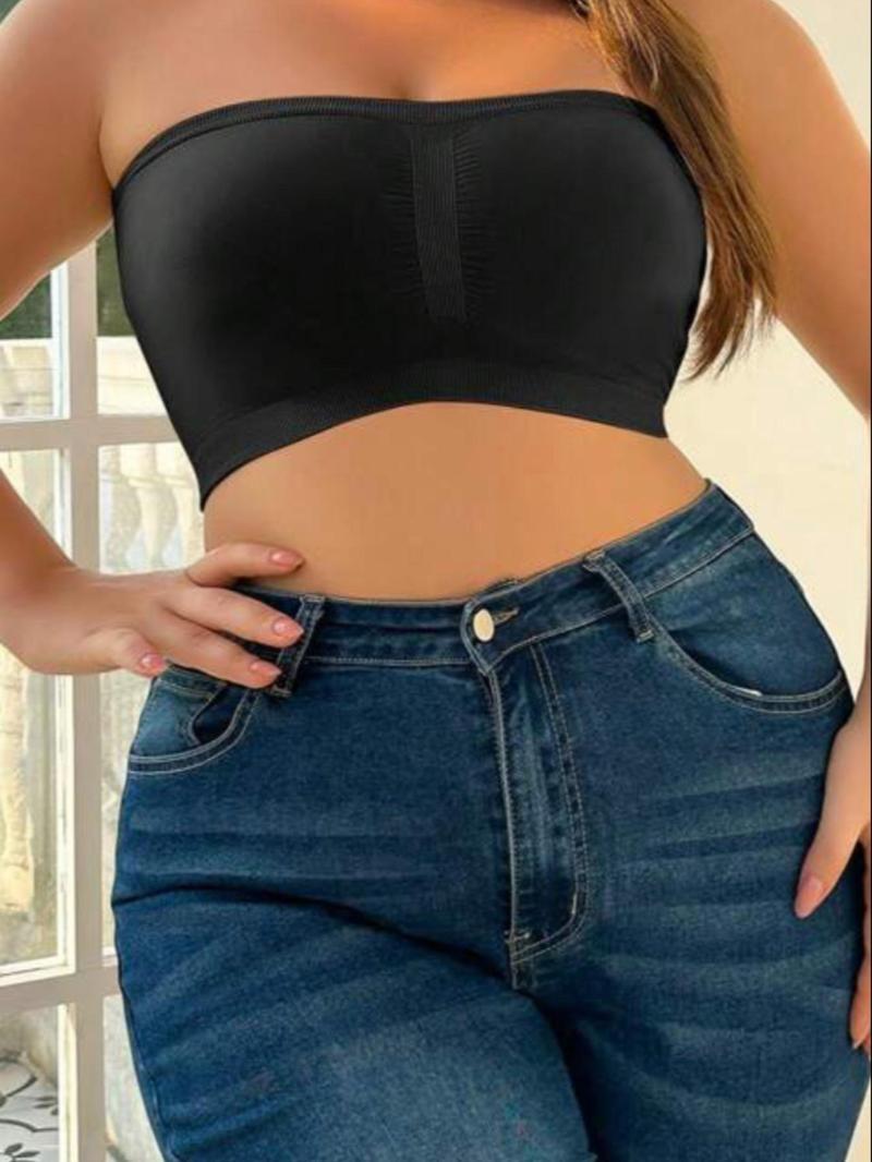 Product Introduction of 【Plus Size】Six-piece High Stretch Soft Invisible Strapless Push Up Bra for Ultimate Lift and Support, No Straps Needed, Perfect with Strapless Wear, Soft and Comfortable To Wear All Day Long, Seamless Fit for Every Woman 3