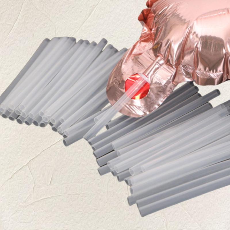 Clear Balloon Straw, 10/20/25/40pcs Balloon Inflation Straw, Balloon Accessories for Birthday Party Wedding Baby Shower 6