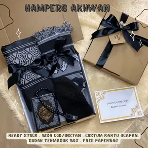 [HAMPERS AKHWAN SET] PECI TASBIH SAJADAH SARUNG KADO COWOK MUSLIM SHOLAT