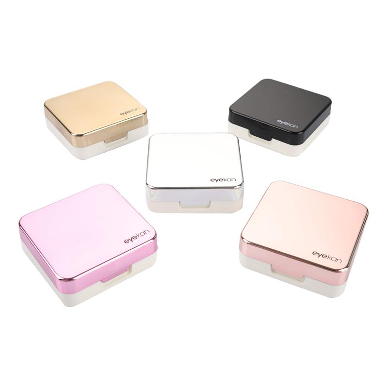 Product Introduction of Fashion Contact Lens Case Mirror Soaking Container Business Travel Holder Kit 27