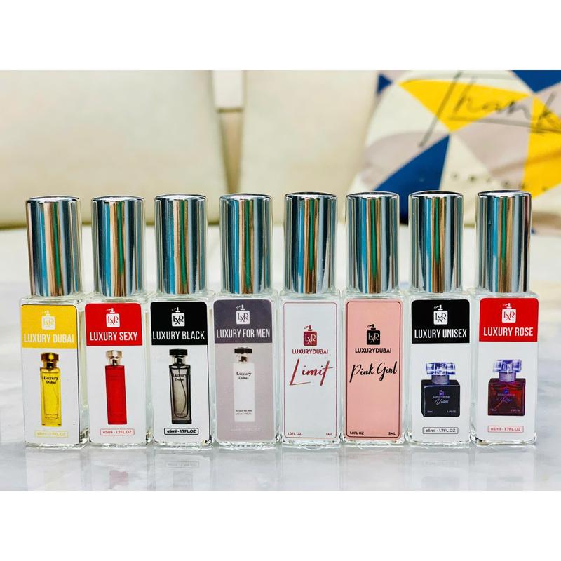 Nước hoa chiết DUBAI LUXURY 5ML - Nước hoa dubai luxury chính hãng dành cho Nam và Nữ full 8 mùi Lynk Lee HCM