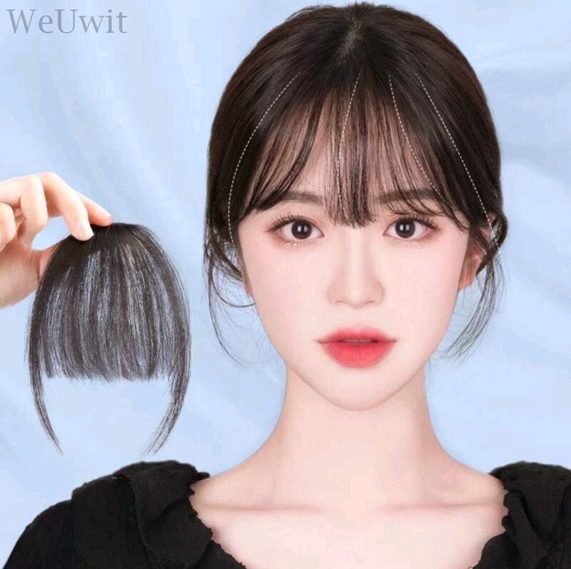 Fake Hair Air Fringe Hair Natural Fuffy Hair Clip Thick Comi - TikTok ...