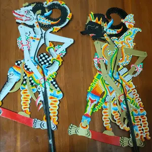 wayang kertas duplex gatutkaca & anoman