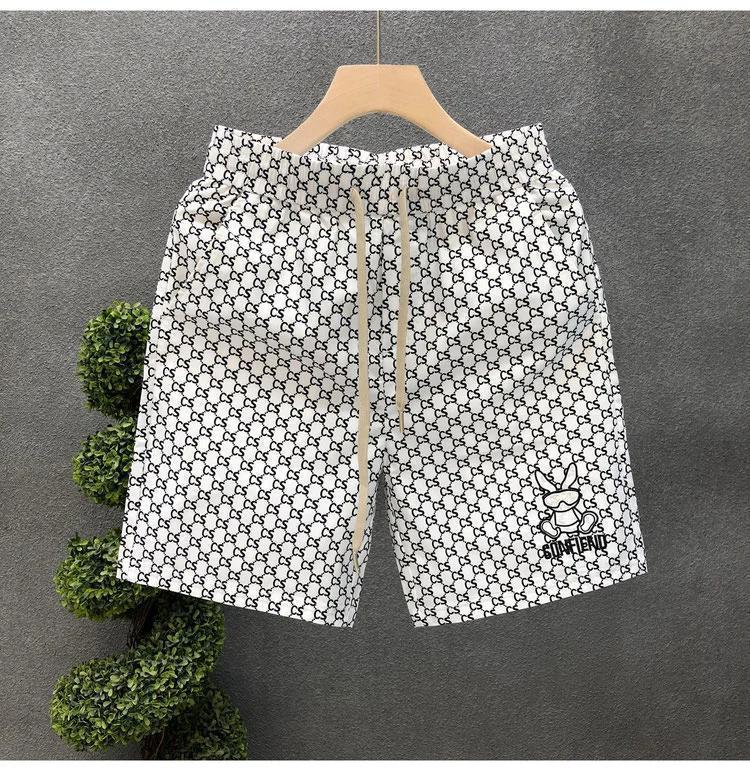 Product Introduction of Quần Đùi In Chữ, Chất Lượng Cao, Dành Cho Nam Giới, Quần Dài Đến Đầu Gối Mỏng Mùa Hè, Hàng Châu Âu Cao Cấp, Quần Giữa, Hàng Mới Về 2025 Menswear Pants 6