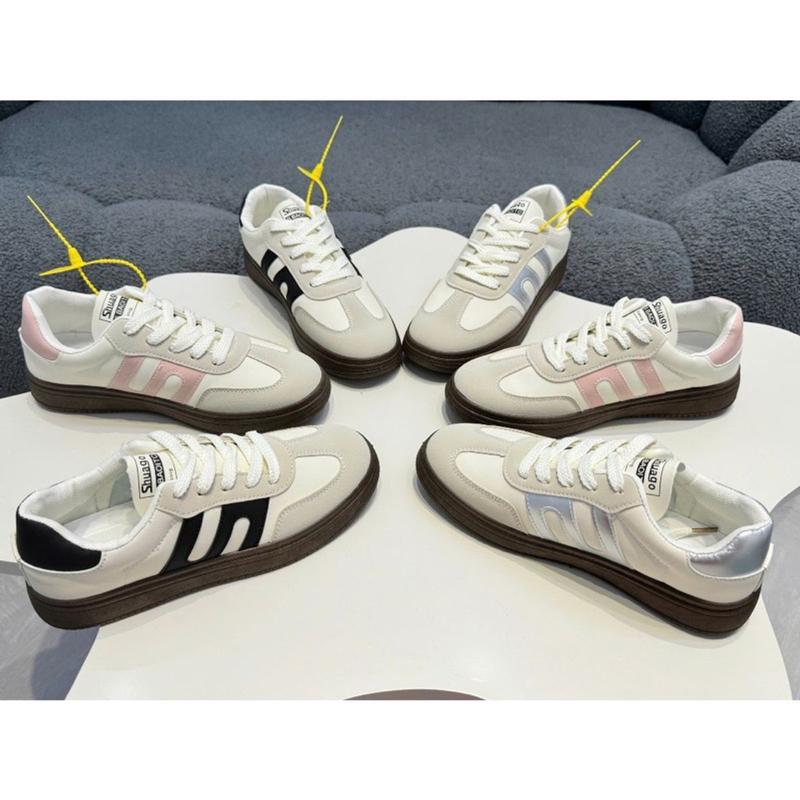 Giày thể thao nữ LEWAS gồm 3 màu, chất da cao cấp Fullbox Shoes Sneaker