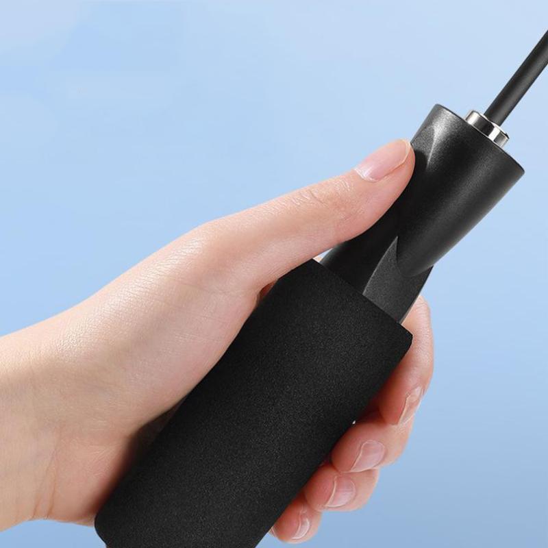 Product Introduction of 1 Piece Bearing Dual Purpose Racing Skipping Rope, Professional Non-slip Fitness Skipping Rope, Adjustable Skipping Rope For Gym Exercise 1