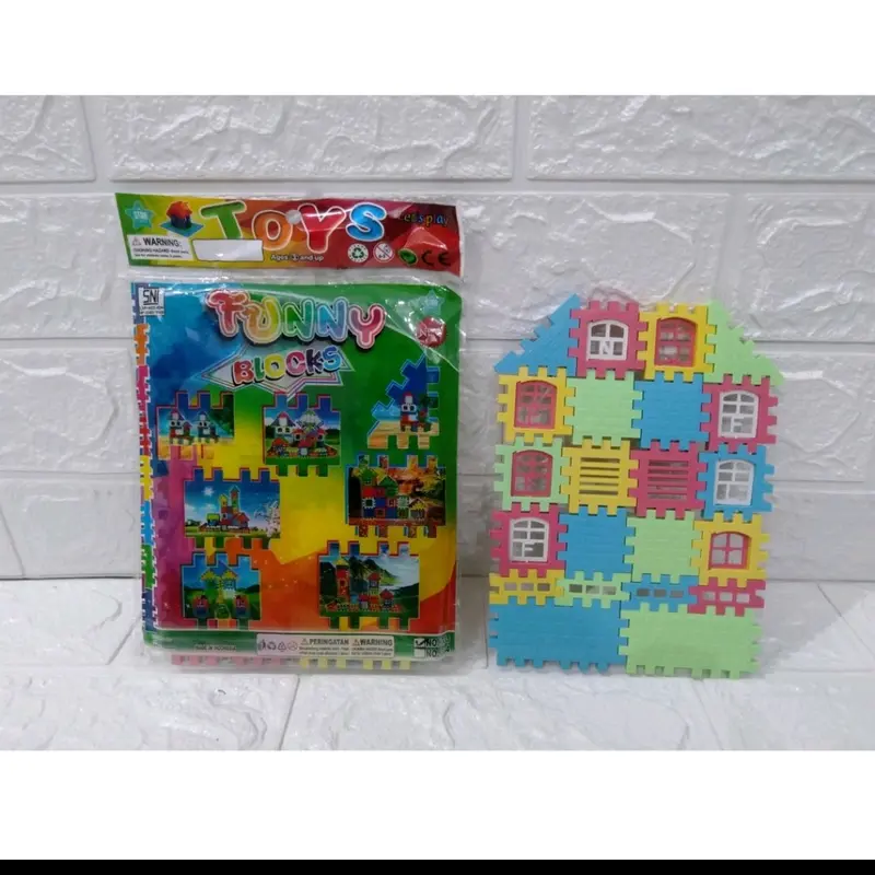 MAINAN BONGKAR PASANG RUMAH TERMURAH KODE 333 Game Cowok Cewek Anak Blok Toys Anak Blok Toys 2